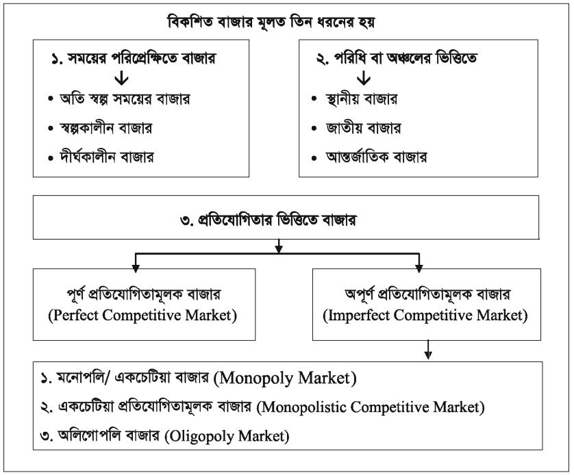 বাজারের বিকাশ