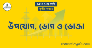 উপযোগ, ভোগ ও ভোক্তা