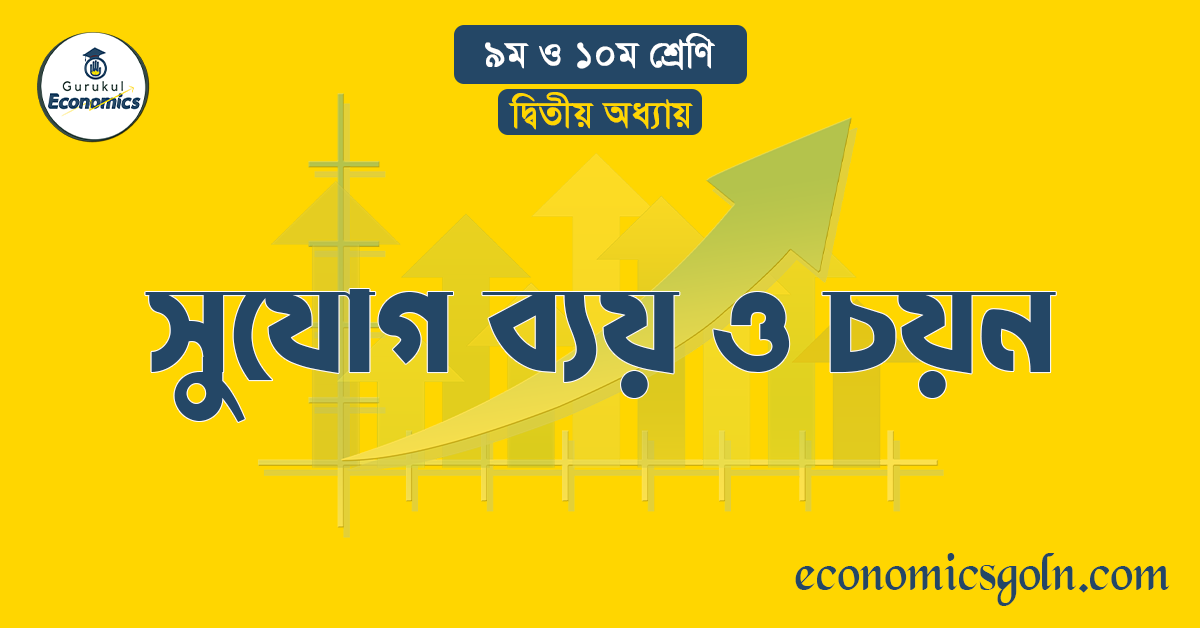 সুযোগ ব্যয় ও চয়ন